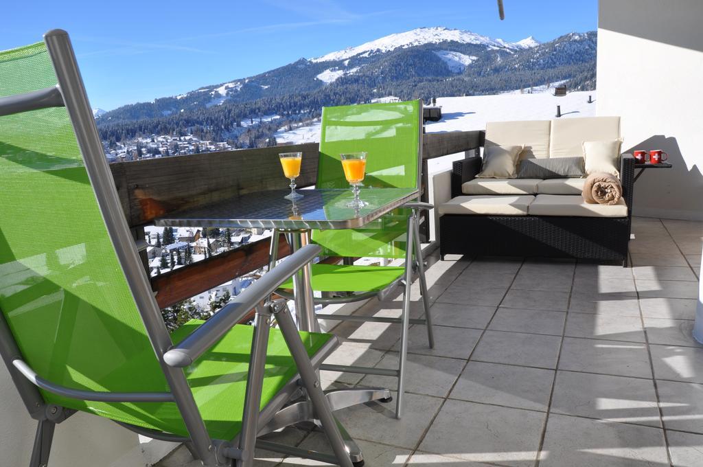 Crap Da Flem - 3.5 Zimmer Ferienwohnung Am Sonnenhang Von Flims Exteriör bild
